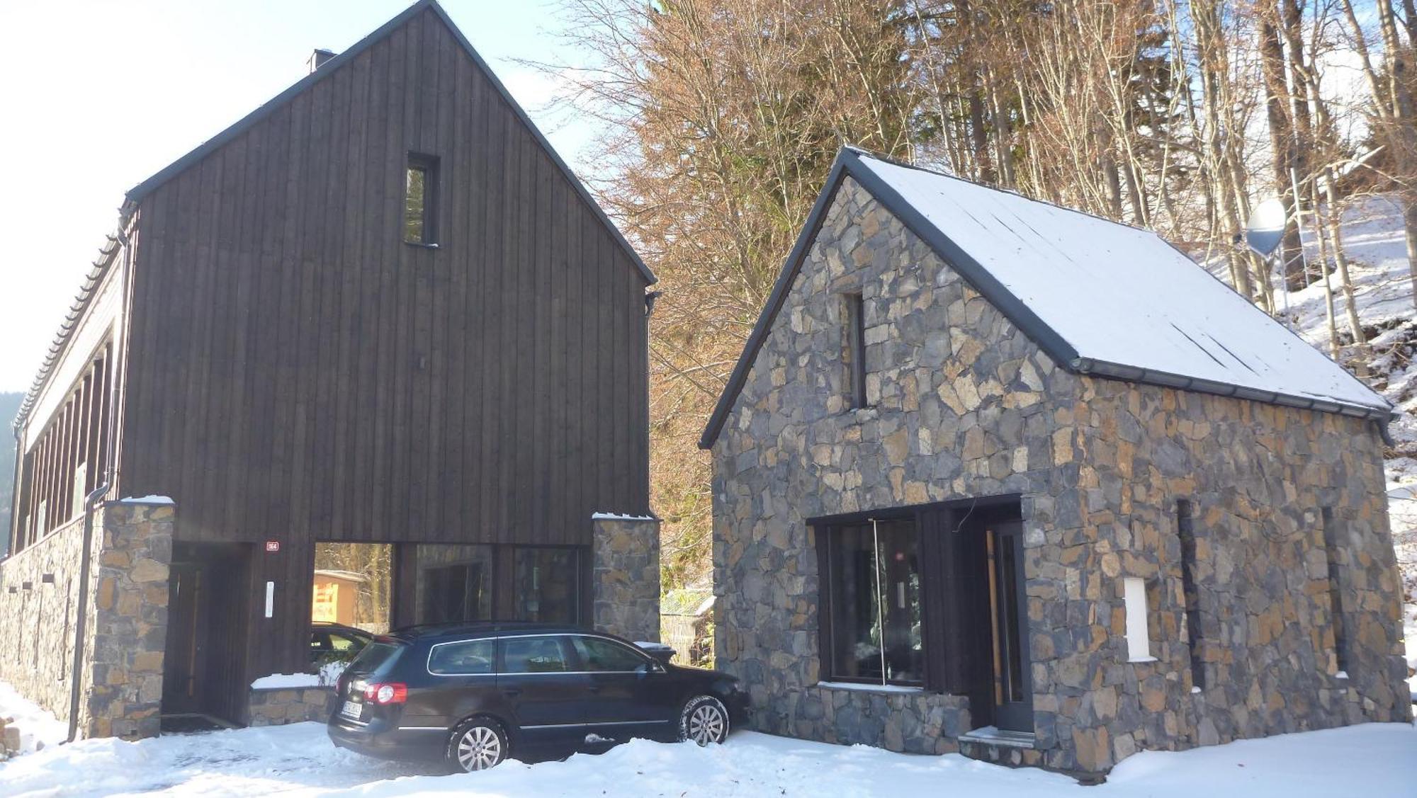الشقق الفندقية Špindlerŭv Mlýnفي  Krakonosova Dilna "Woodhaus" المظهر الخارجي الصورة