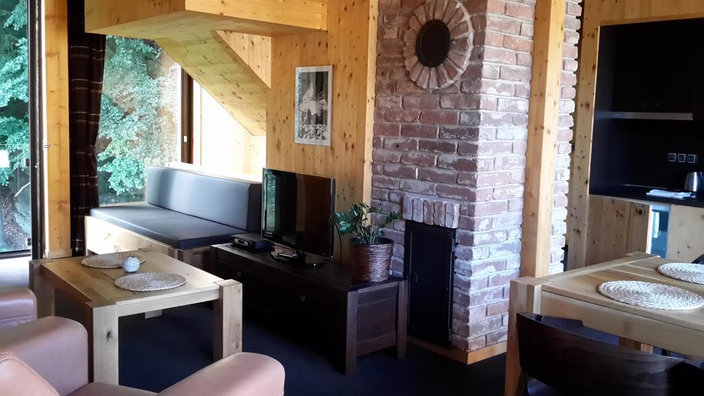 الشقق الفندقية Špindlerŭv Mlýnفي  Krakonosova Dilna "Woodhaus" المظهر الخارجي الصورة
