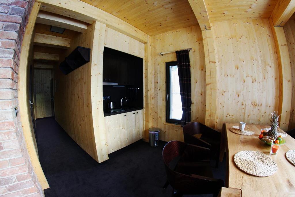 الشقق الفندقية Špindlerŭv Mlýnفي  Krakonosova Dilna "Woodhaus" الغرفة الصورة